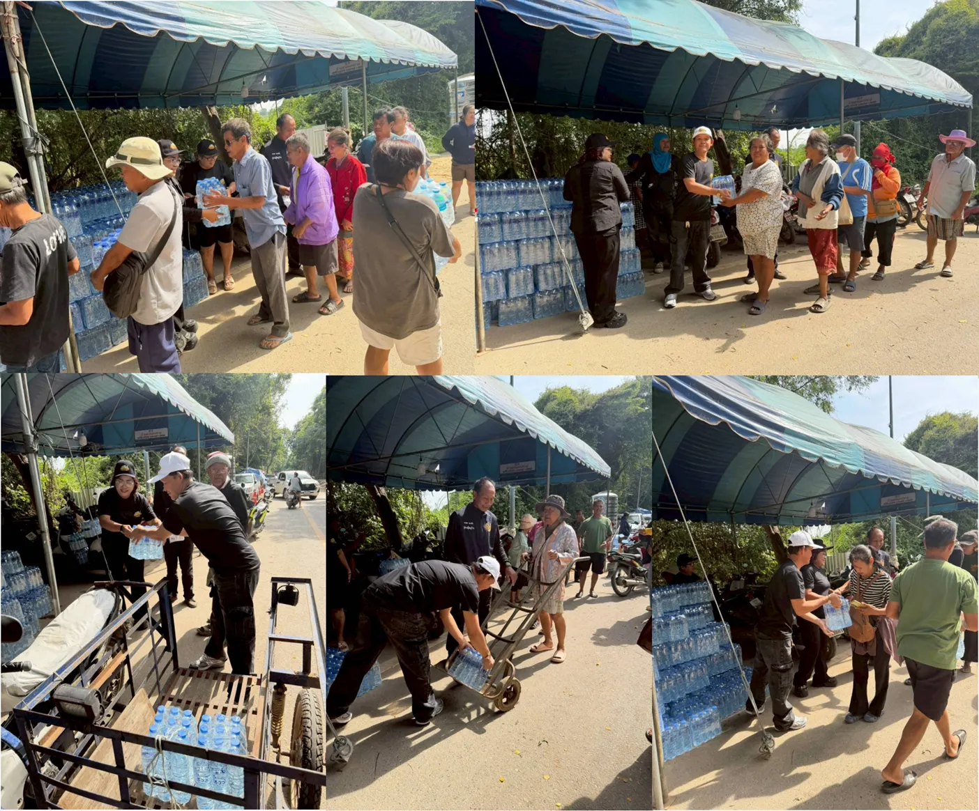 กิจกรรมช่วยเหลือผู้ประสบภัย